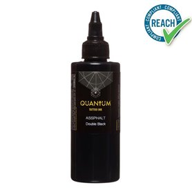 QUANTUM Inchiostro per tatuaggi Assphalt 120ml