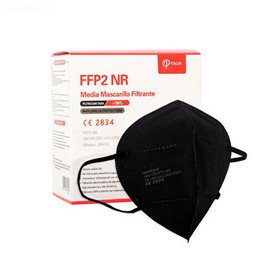 FFP2 Maschera nera - DPI - Scatola da 10