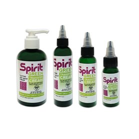 Crema per tatuaggi a trasferimento verde Spirit