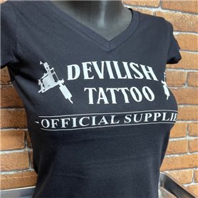 Maglietta donna Devilish Tattoo