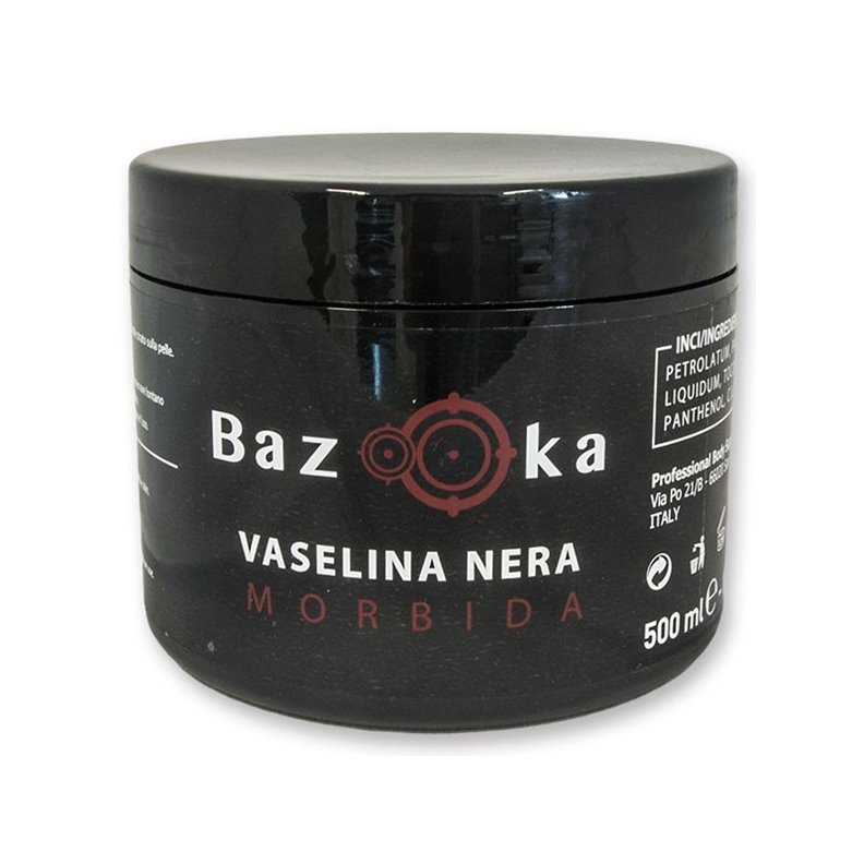 BAZOOKA Vaselina nera con vitamina 500 gr