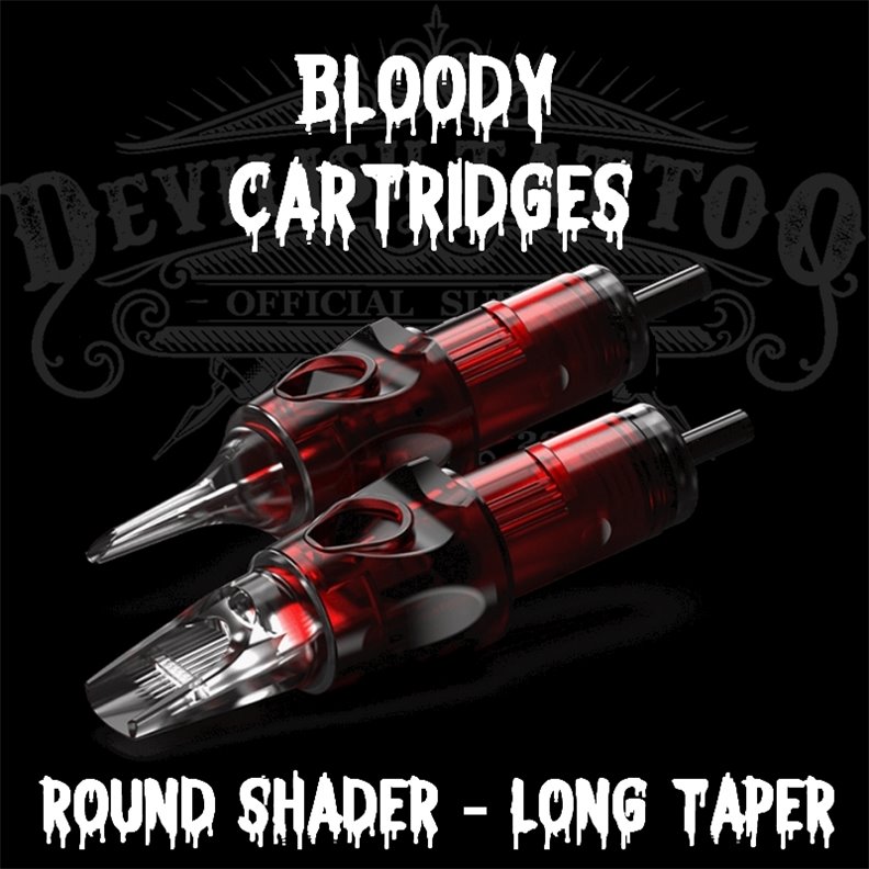 Cartucce Bloody Round Shader - Conicità lunga