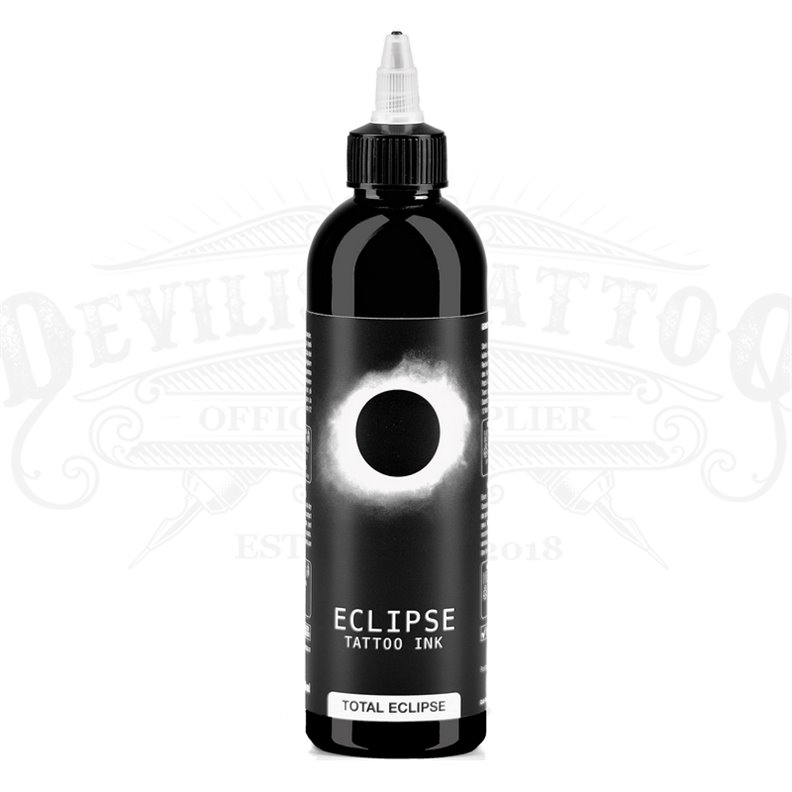 Inchiostro per tatuaggi ECLIPSE - Total Black 260ML