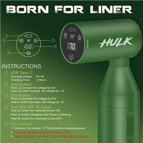 AVA HULK Penna senza fili - Tratto 4 mm