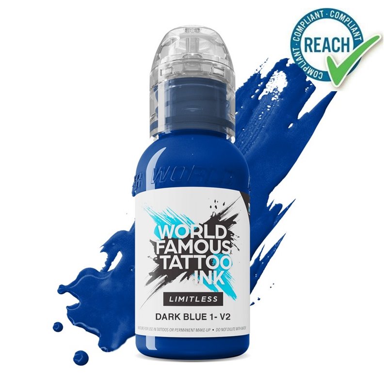 WORLD FAMOUS Inchiostro Limitless Blu Scuro 1 30ML