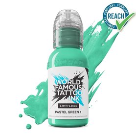 WORLD FAMOUS Inchiostro Limitless Verde pastello 1 - 30ML