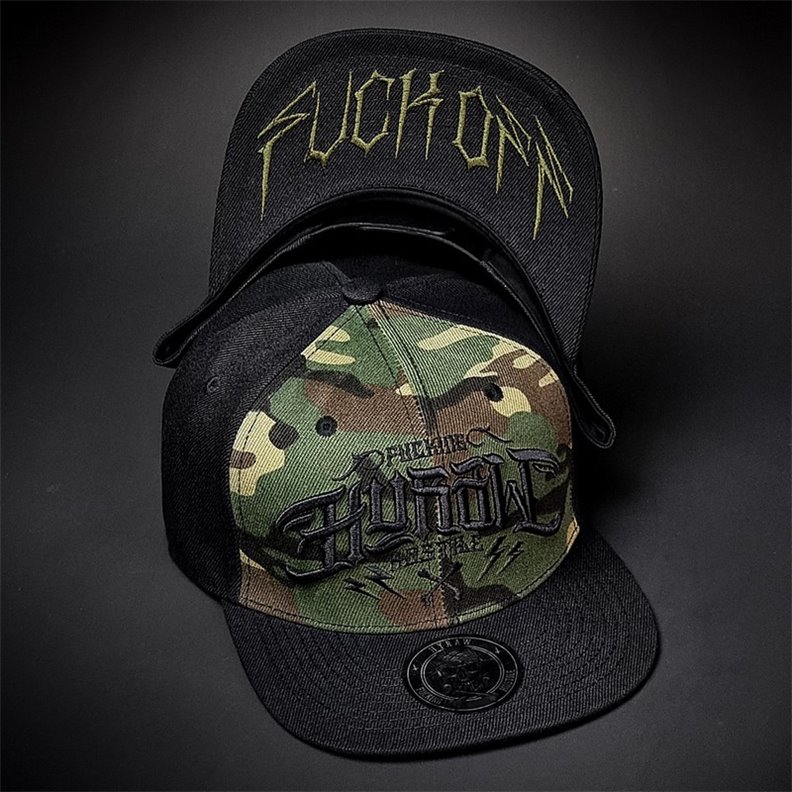 HYRAW Cappellino - Snapback Hostile Camo (fronte)