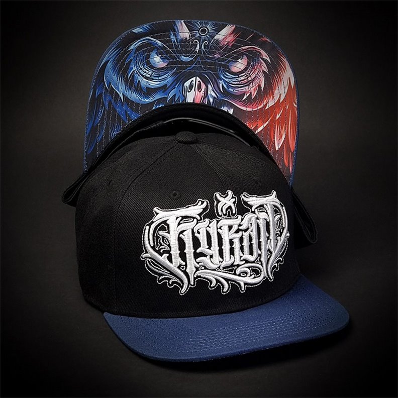 HYRAW Cappellino - Snapback Dead Owl (fronte)