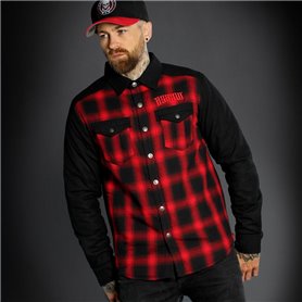 HYRAW Maglia over Red Crew - Taglie da S a XXL