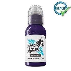 WORLD FAMOUS Inchiostro Limitless viola scuro 1 V2 - 30ML