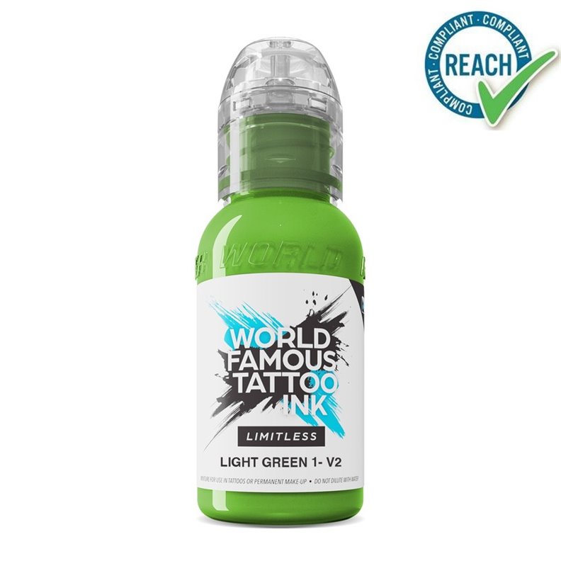 WORLD FAMOUS Inchiostro Limitless Verde chiaro 1 V2 - 30ML