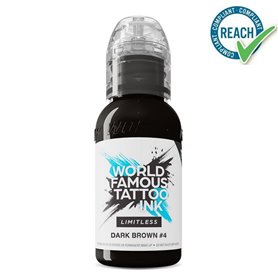 WORLD FAMOUS Inchiostro Limitless Marrone scuro 4 - 30ML