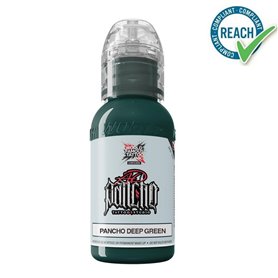 WORLD FAMOUS Inchiostro Limitless Pancho Verde intenso - 30ML