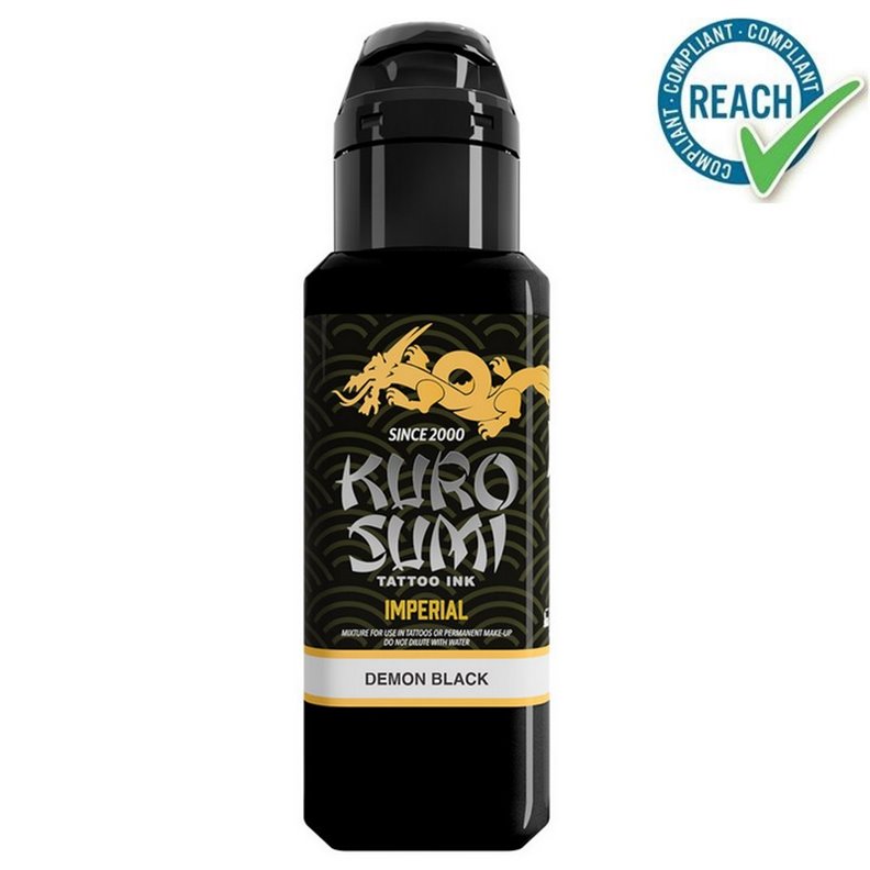 Inchiostro imperiale Kuro Sumi - Nero demone 44ml