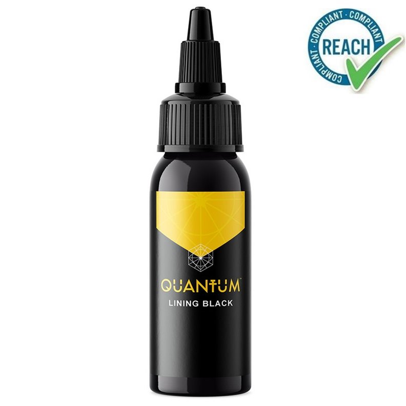 QUANTUM Inchiostro Fodera nera 30ml