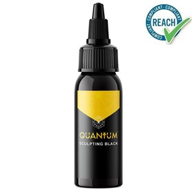 QUANTUM Inchiostro nero per tatuaggi 30ml