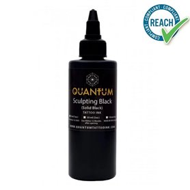 QUANTUM Inchiostro nero per tatuaggi 120 ml