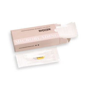 BIOTEK Scatola di lame MicroBlading monouso - 25 pezzi Farfalla