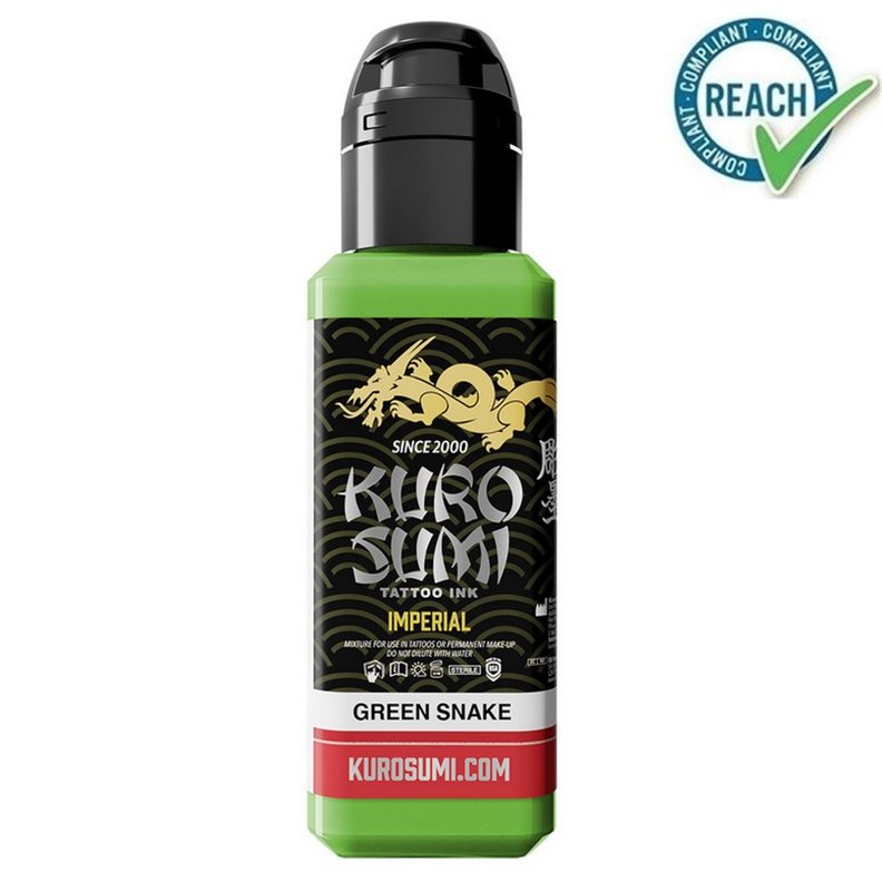 Inchiostro imperiale Kuro Sumi - Serpente verde 44ml